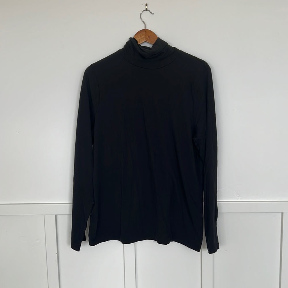 J cree woman’s turtleneck | black | size 2x